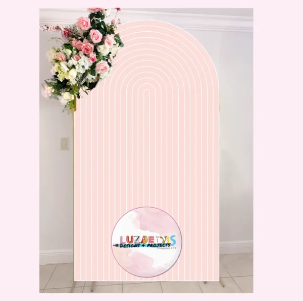 Flower Arrangements Setup for Arch - Image 2
