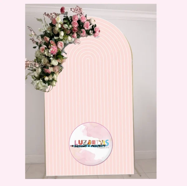 Flower Arrangements Setup for Arch - Image 5