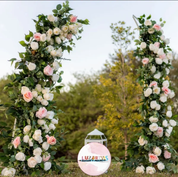 Two Columns with Flower Setup