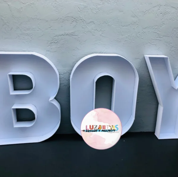 3D Marquee Letters and Numbers - Image 2
