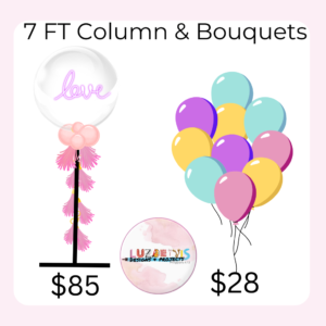 Floor Columns and Floor Bouquets