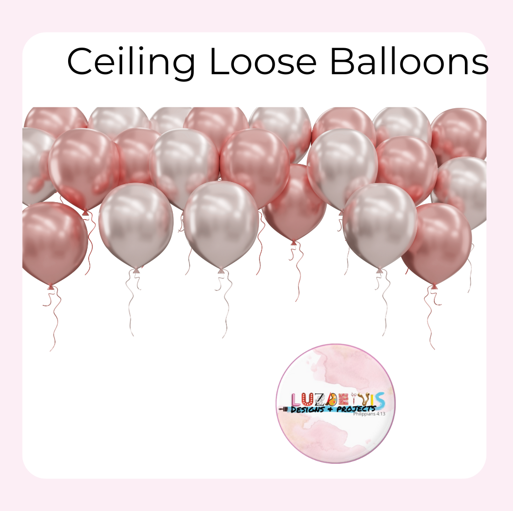 Ceiling Loose Balloons